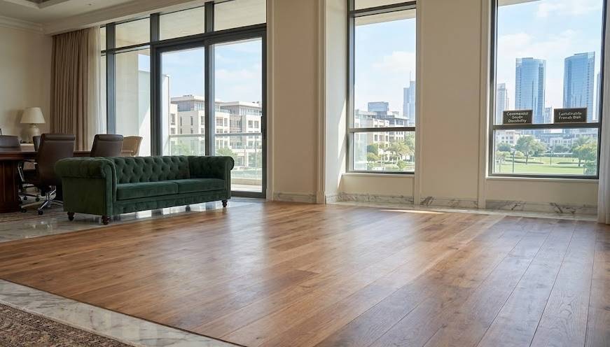 High-Quality Commercial Wood Flooring Dubai for Elegant Business Interiors